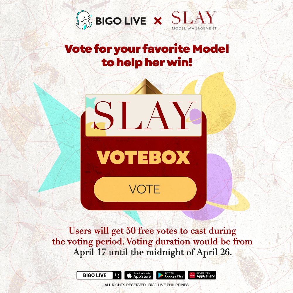 VOTE TO PROMOTE! 🖐️ - BIGO LIVE