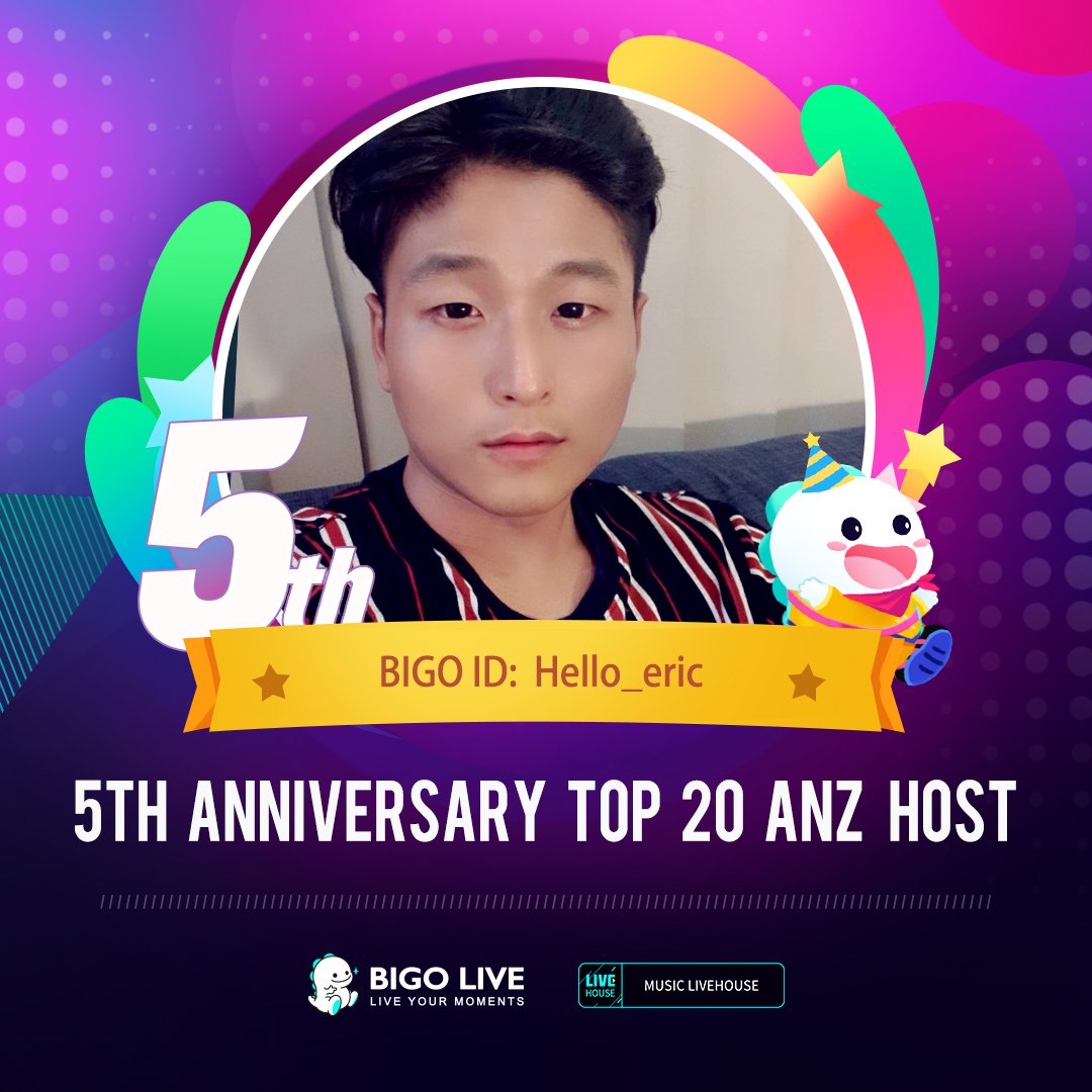 Happy 5th anniversary Bigo Live! - BIGO LIVE