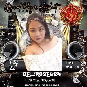 Watch QΣ𝐌̸👑ROSE☀️ Live Stream on BIGO LIVE